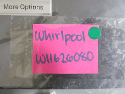 Whirlpool NEW OEM Dryer UI Fascia Control Panel W11626080 NOS Genuine Part 0820