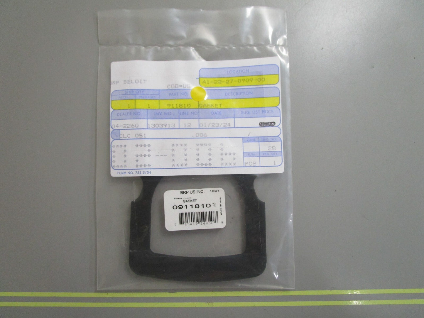 *NEW OEM* 0810 OMC Johnson Evinrude Gasket 911810 0911810