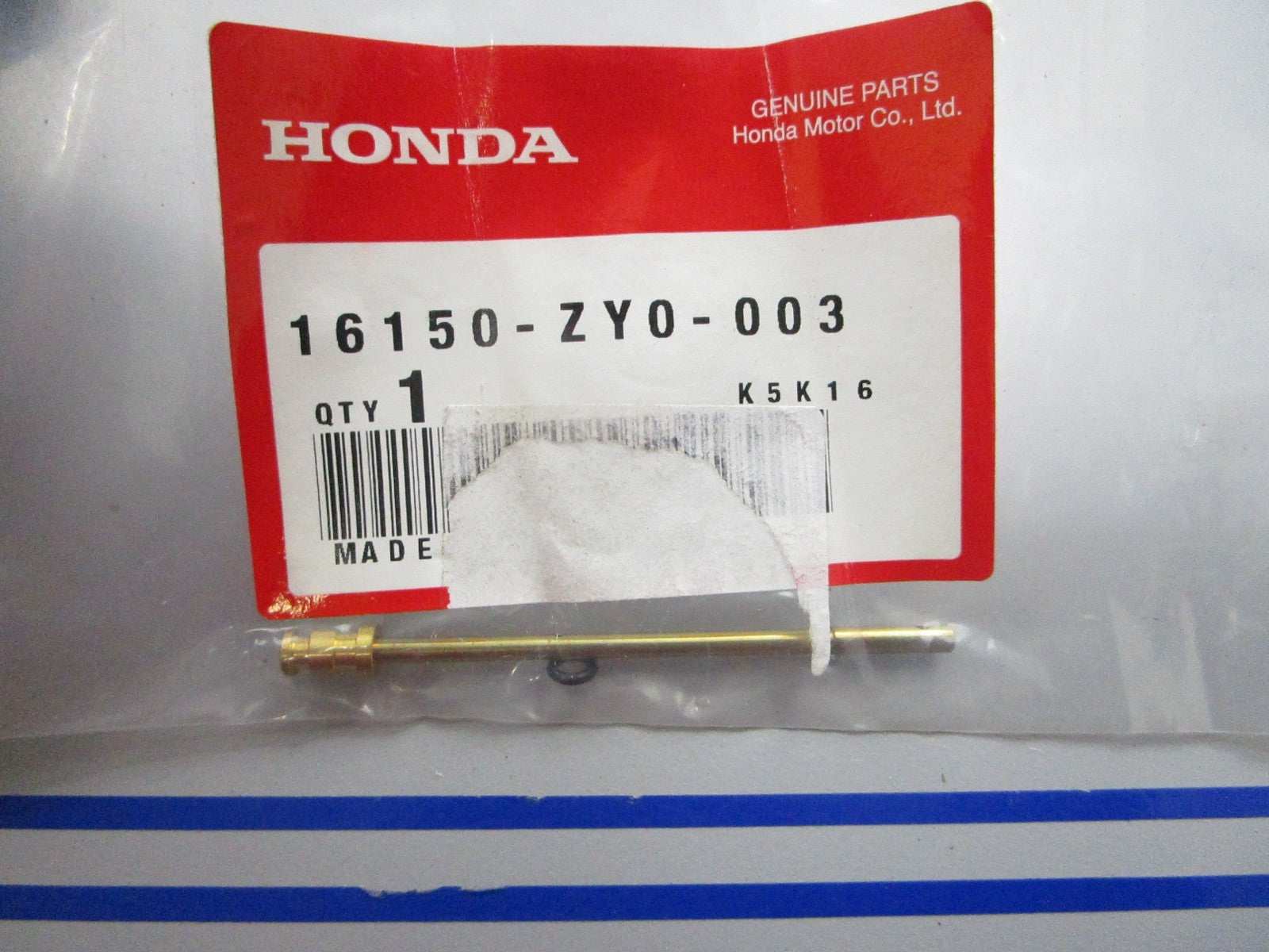 *NEW OEM* 0810 Honda #52 Jet Set 16150-ZY0-003