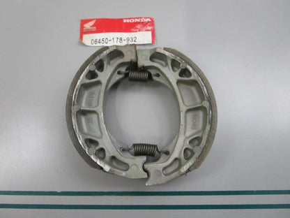 NEW OEM 06450-178-932 Honda Brake Shoe Set 0810