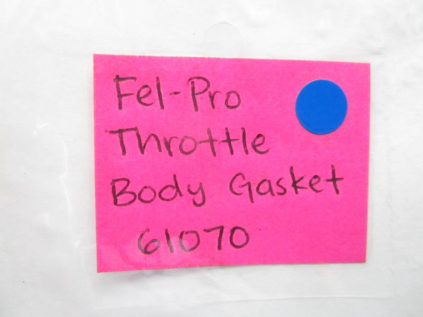 *NEW* 0810 Fel-Pro Throttle Body Gasket 61070