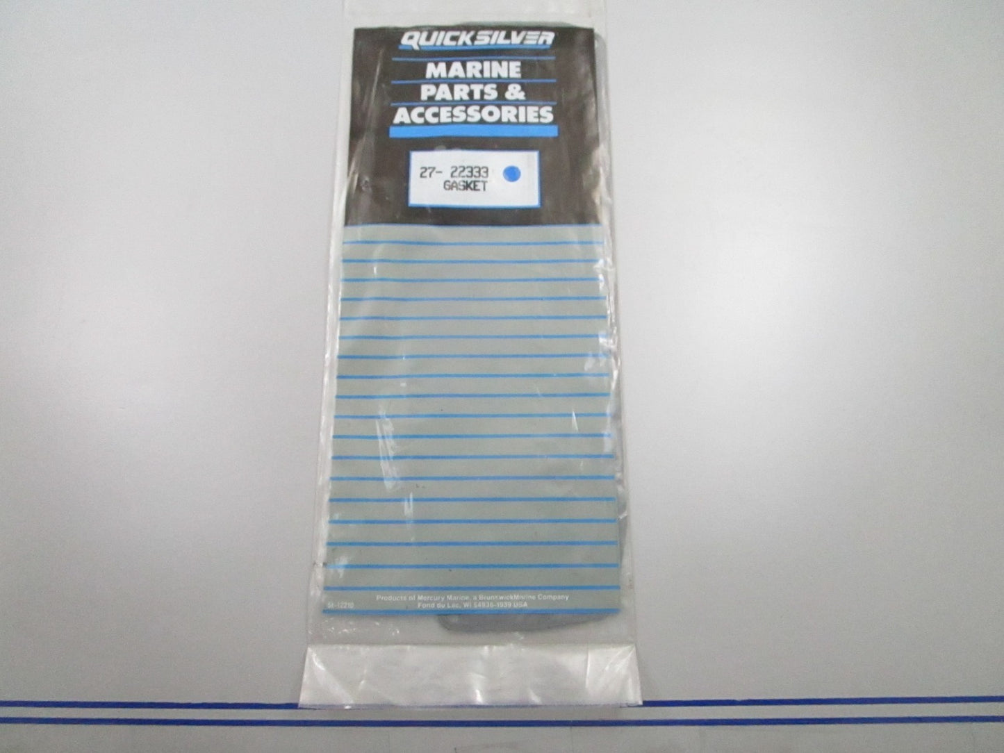 *NEW OEM* (LOT OF 2) 0810 Mercury Quicksilver Gasket 27-22333