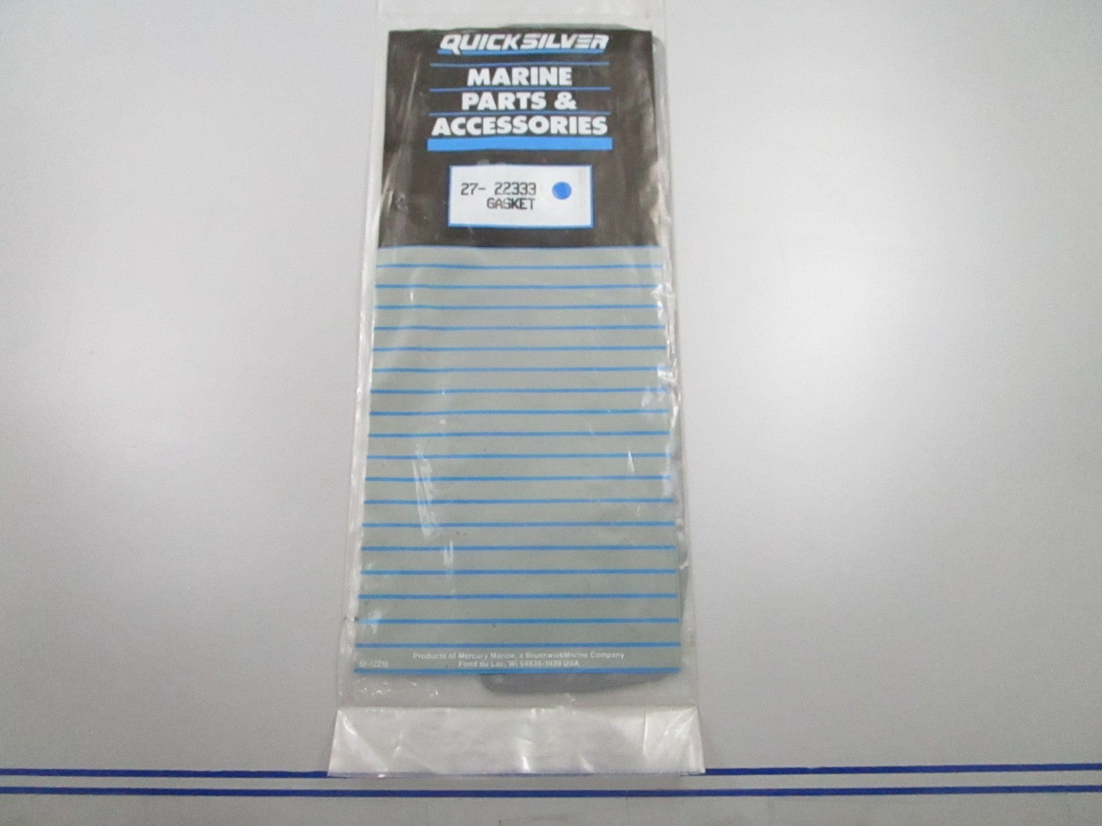 *NEW OEM* (LOT OF 2) 0810 Mercury Quicksilver Gasket 27-22333