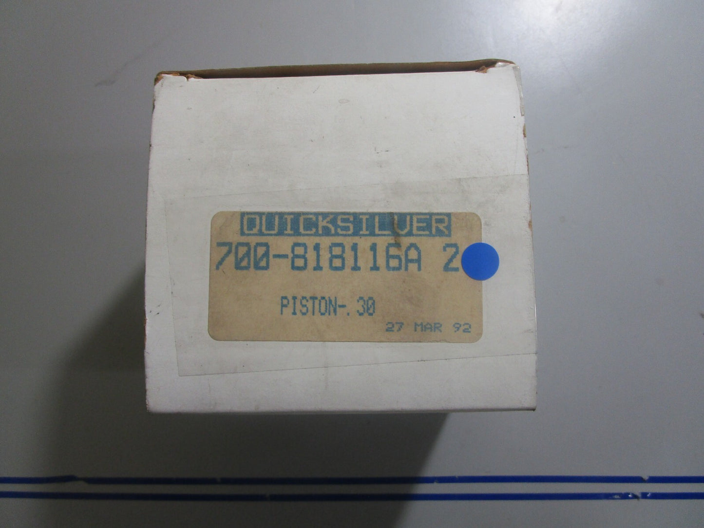*NEW OEM* 0810 Mercury Quicksilver Piston-.30 700-818116A2