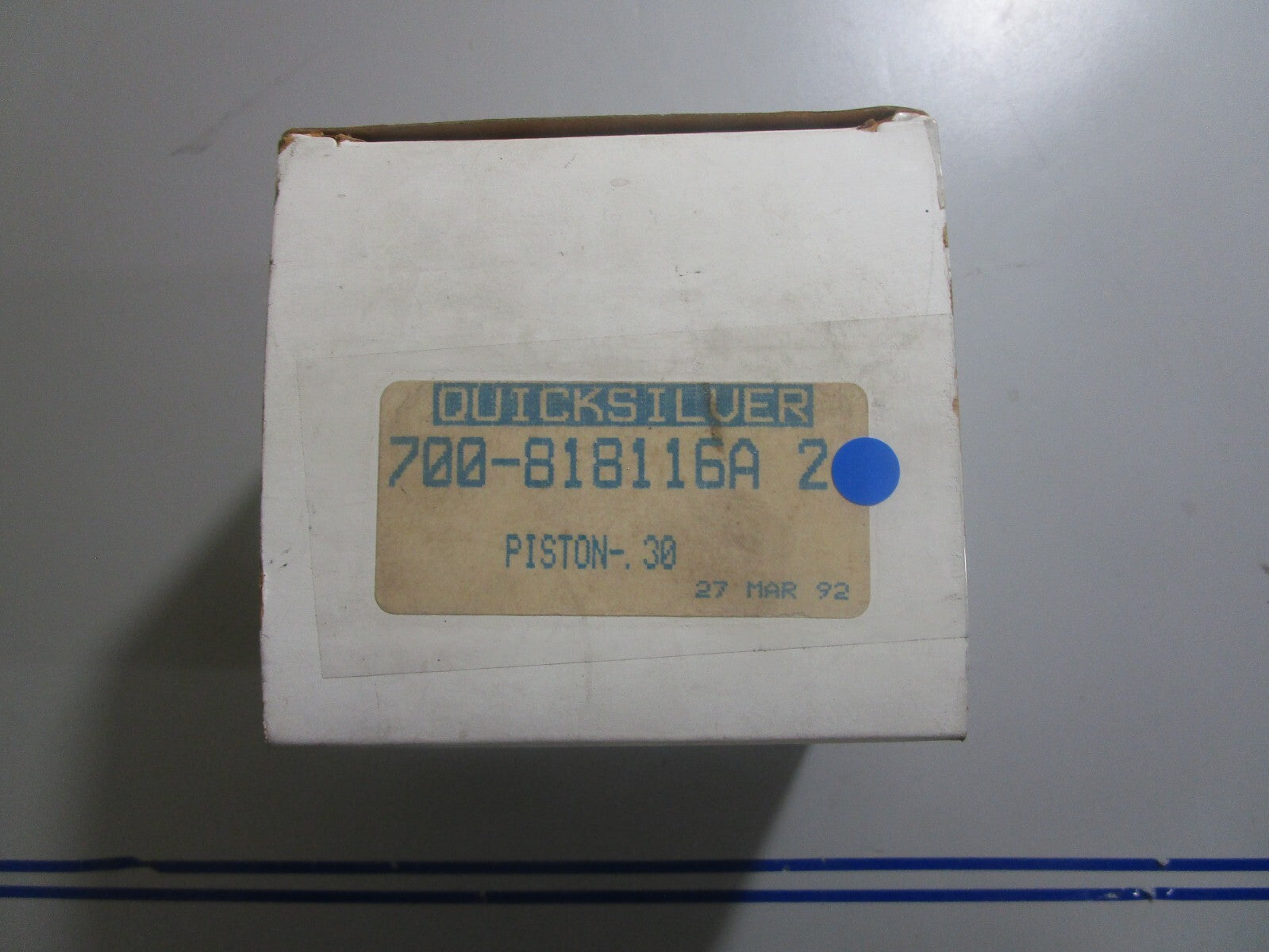 *NEW OEM* 0810 Mercury Quicksilver Piston-.30 700-818116A2