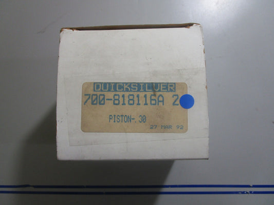 *NEW OEM* 0810 Mercury Quicksilver Piston-.30 700-818116A2