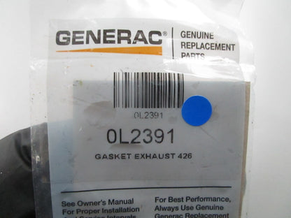 *NEW OEM* 0810 Generac Exhaust 426 Gasket 0L2391