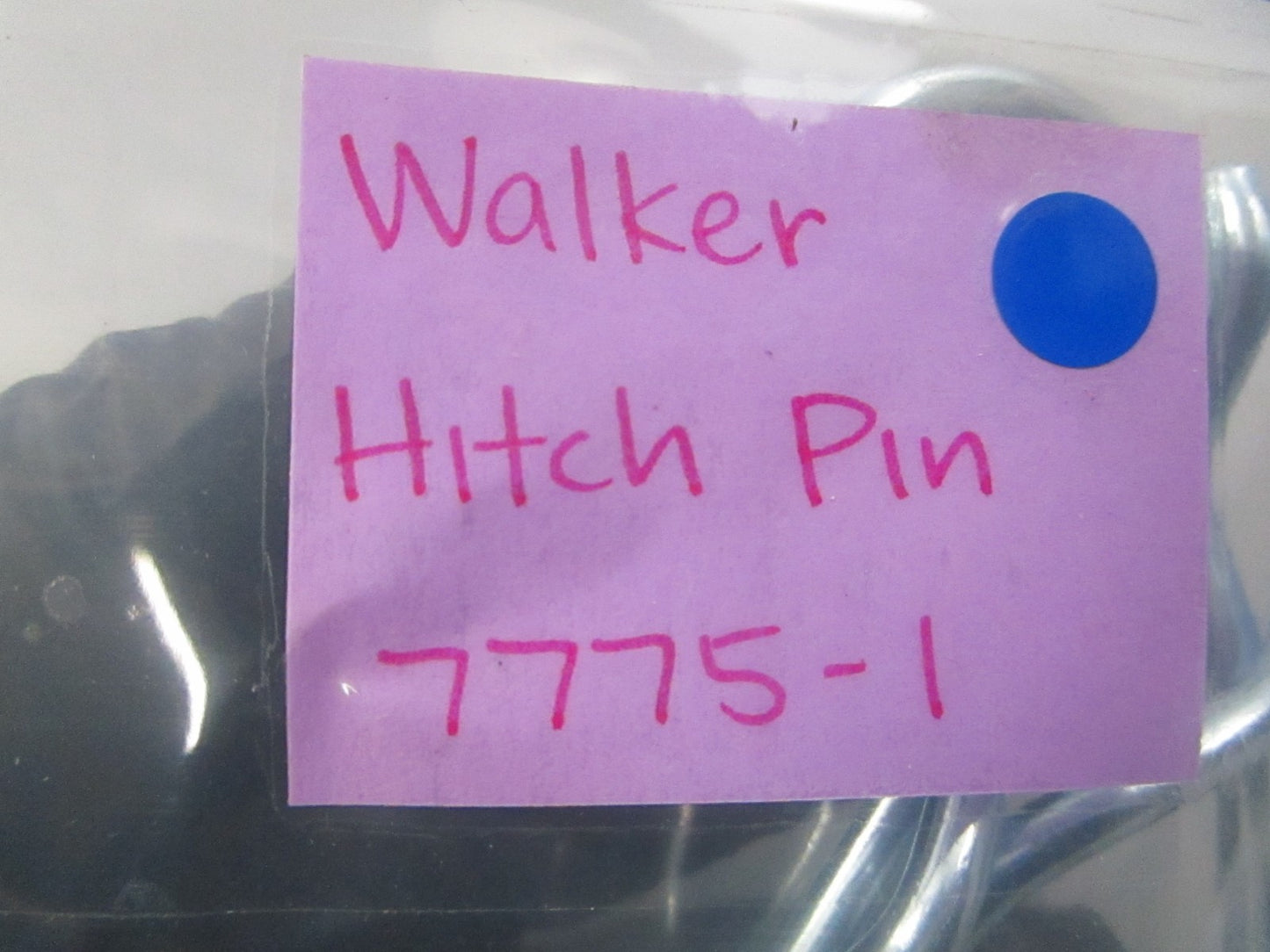 NEW OEM 7775-1 Walker Hitch Pin 0810