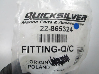 *NEW OEM* 0810 Mercury Quicksilver Quick Connect Fitting 22-865324