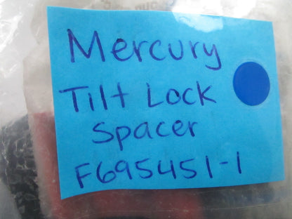 *NEW OEM* 0810 Mercury Quicksilver Tilt Lock Spacer F695451-1