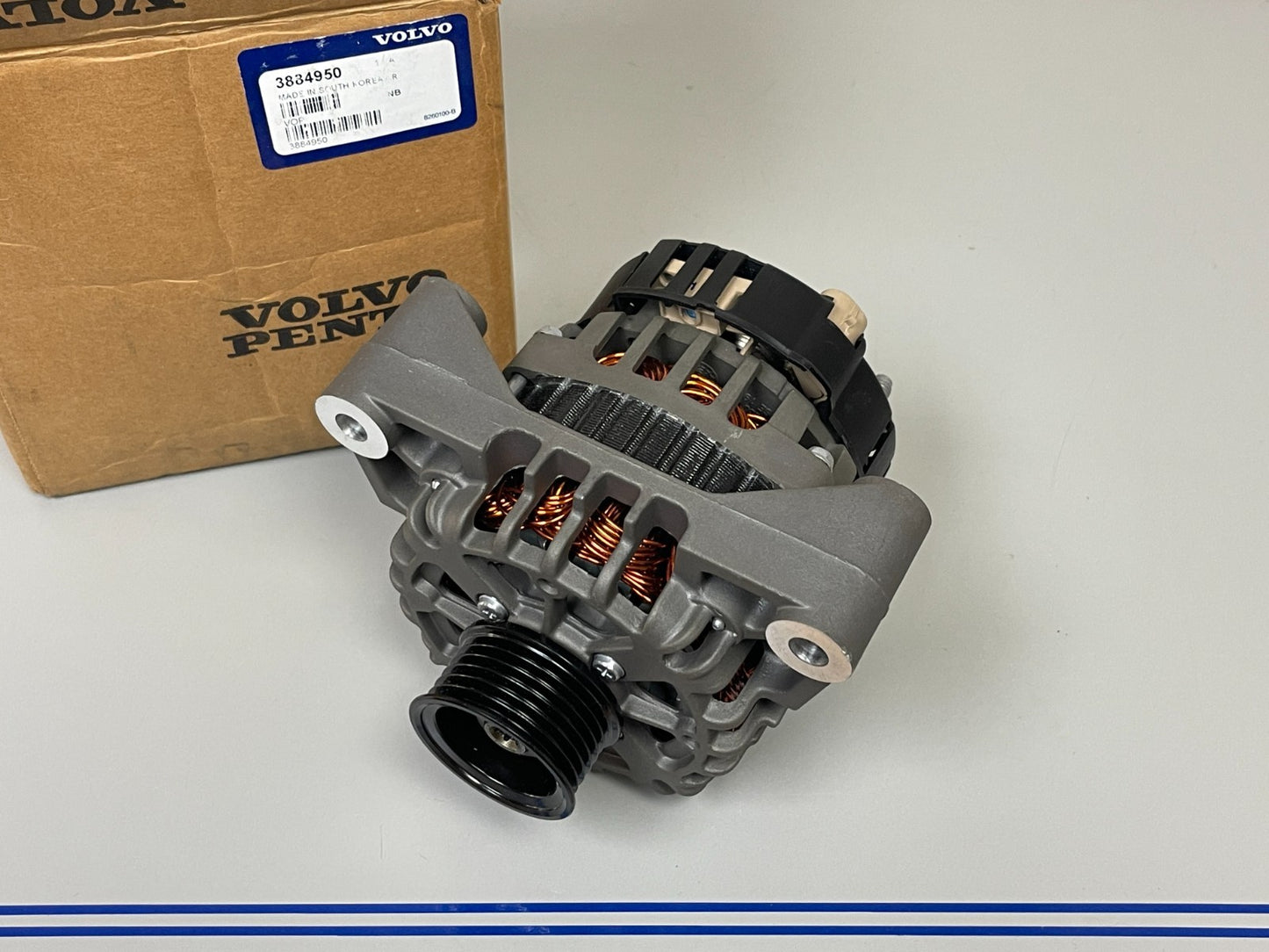 NEW OEM 3884950 Volvo Penta 12V 75A Alternator 0720