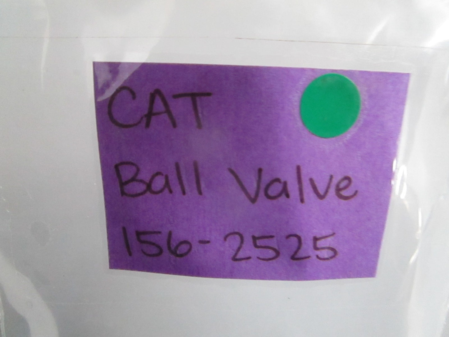 NEW OEM 156-2525 CAT Ball Valve 0820