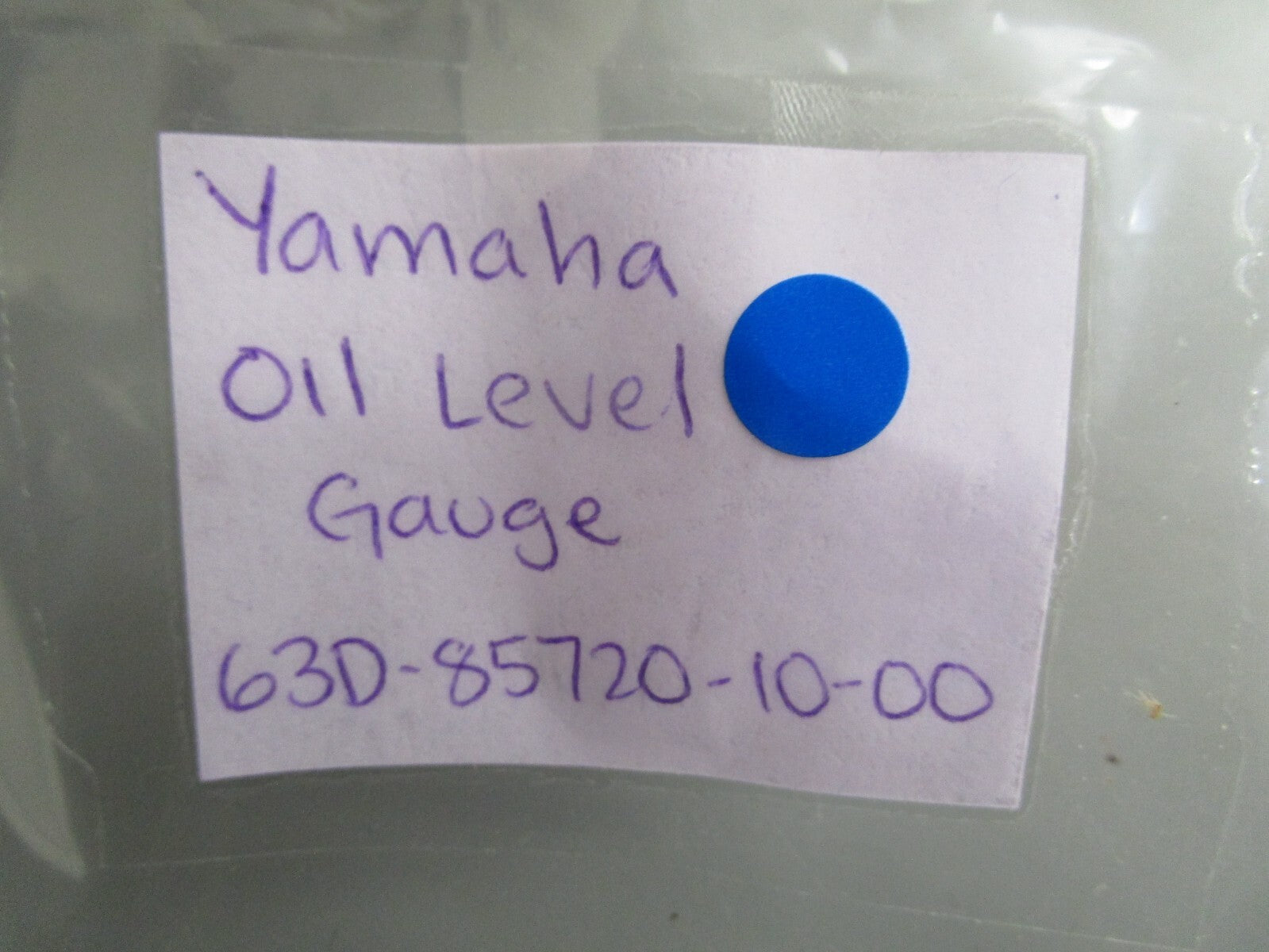 *NEW OEM* 0820 Yamaha Oil Level Gauge 63D-85720-10-00