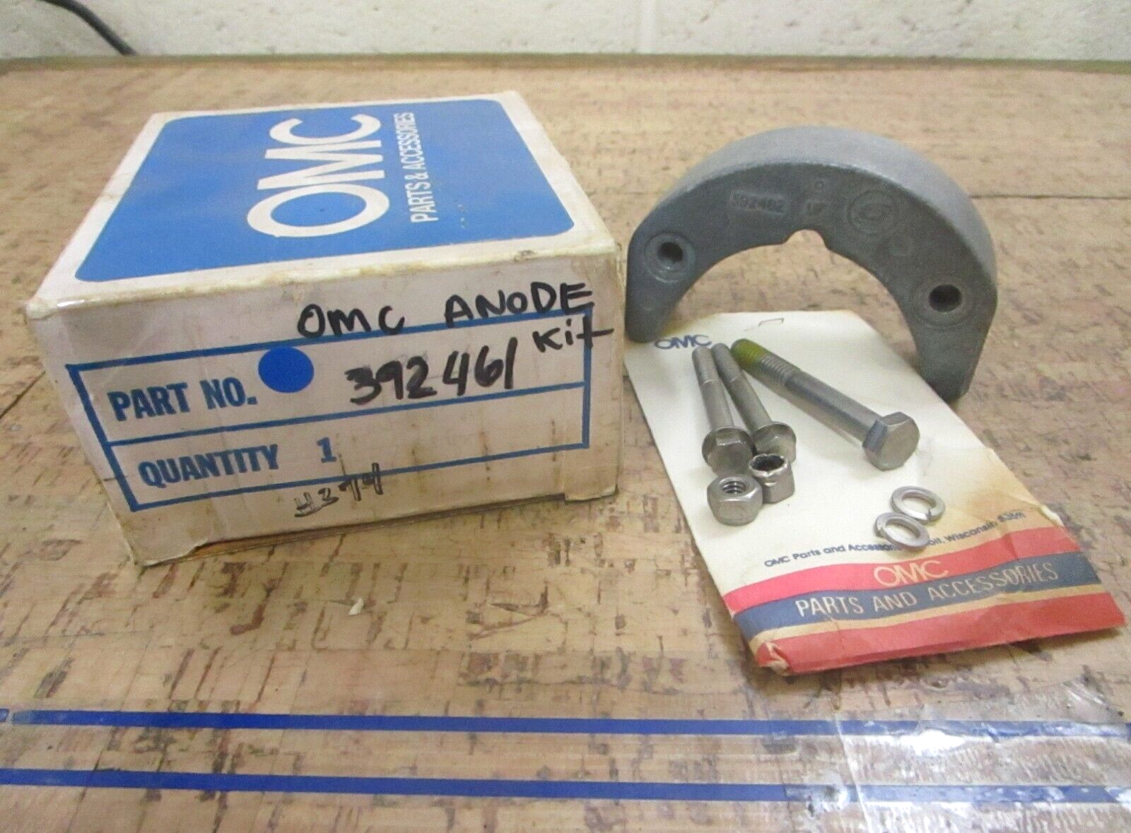 *NEW OEM* 0780 OMC Johnson Evinrude Anode Kit 392461 0392461