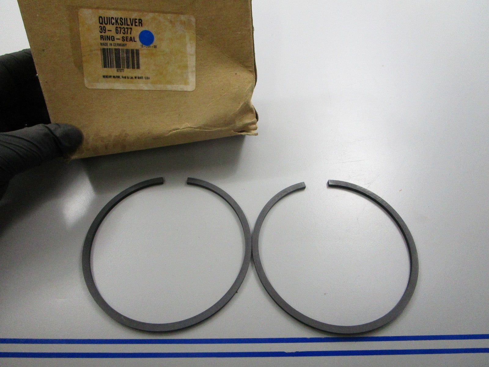 *NEW OEM* (LOT OF 2) 0810 Mercury Quicksilver Seal Ring 39-67377