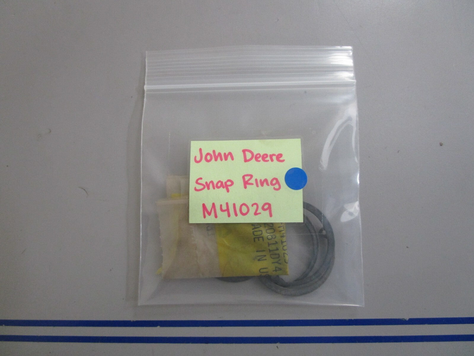 *NEW OEM* (LOT OF 4) 0810 John Deere Snap Ring M41029