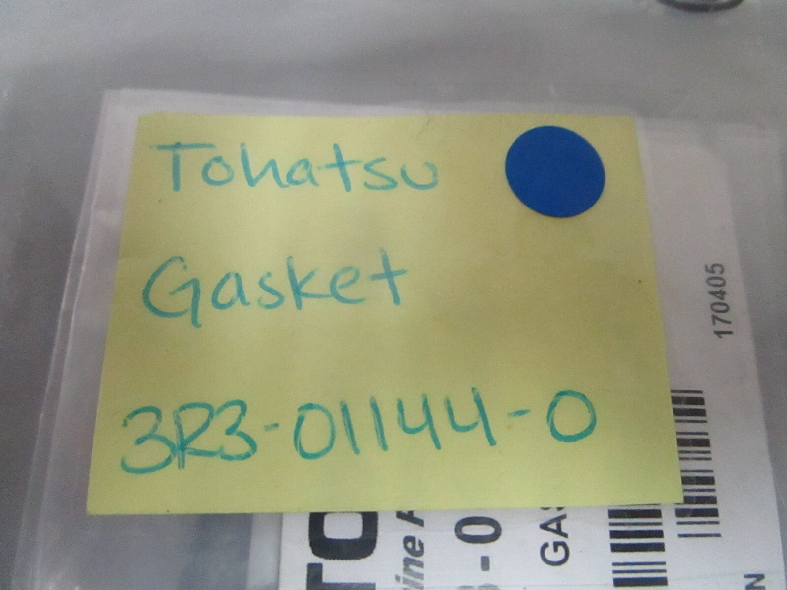 *NEW OEM* 0810 Tohatsu Gasket 3R3-01144-0 3R3011440