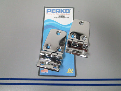 NEW OEM 0988DP2CHR Perko Hinges Set 0720