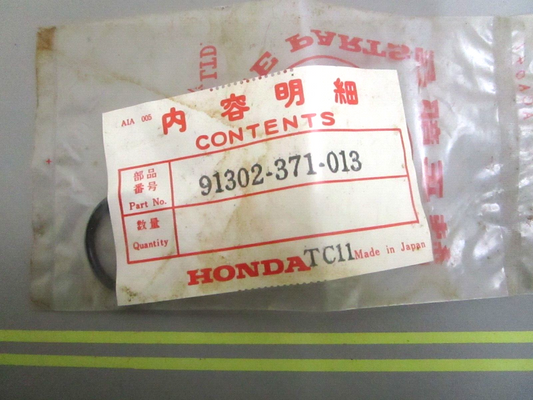 *NEW OEM* 0750 Honda O-RING 91302-371-013