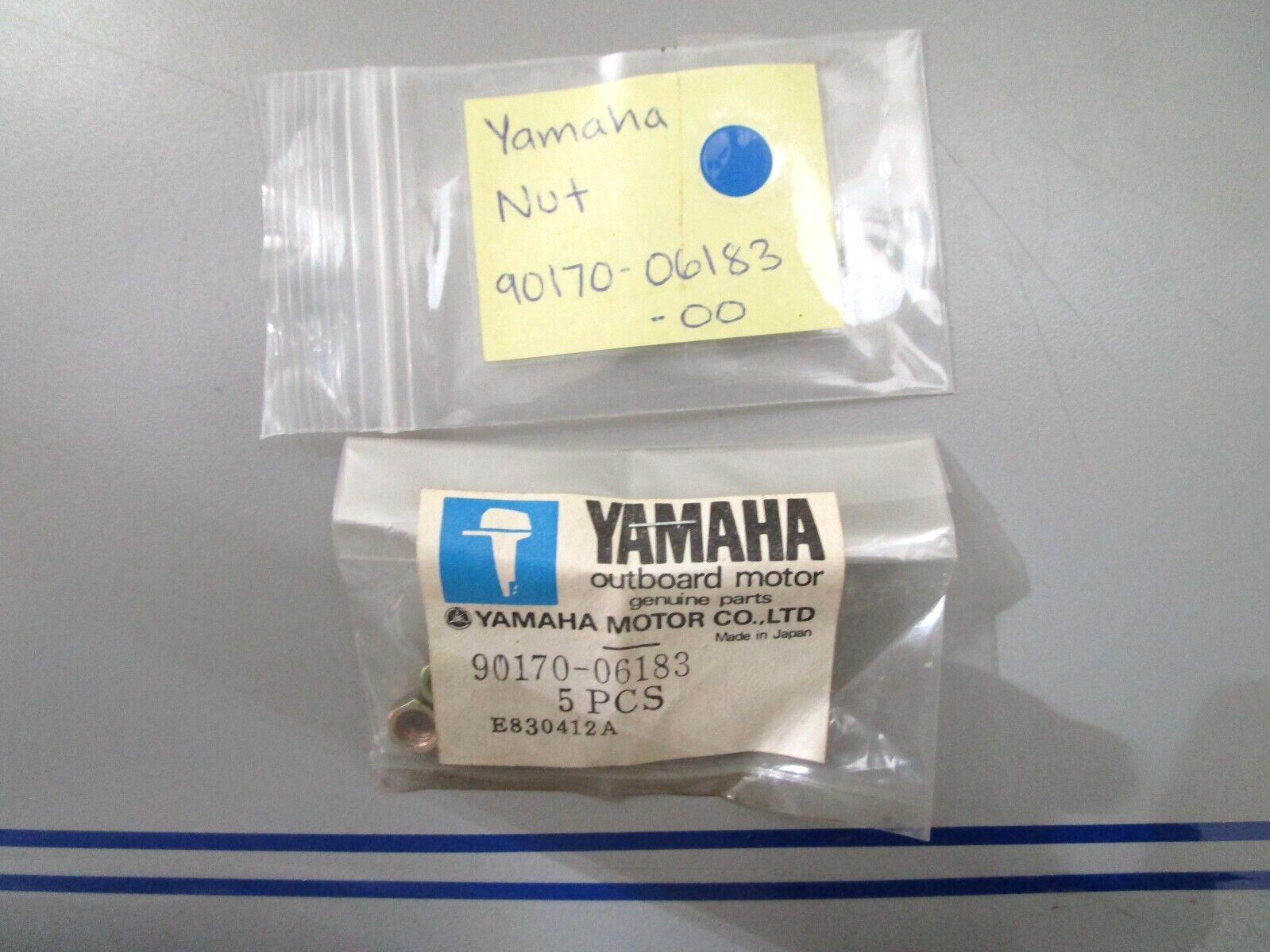 *NEW OEM* (LOT OF 5) 0780 Yamaha Nut 90170-06183-00