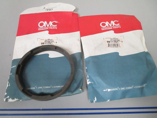 *NEW OEM* (LOT OF 2) 0720 OMC Johnson Evinrude Retaining Ring 911751 0911751