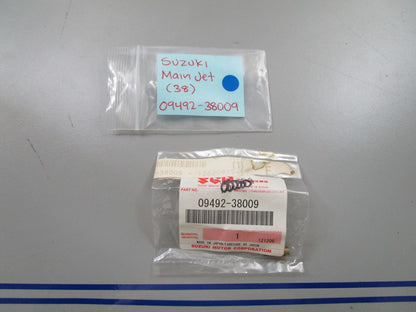 *NEW OEM* 0770 Suzuki Main Jet (38) 09492-38009