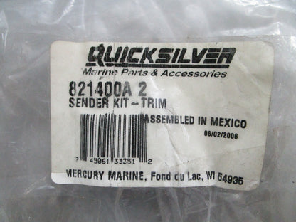 *NEW OEM* 0820 Mercury Quicksilver Trim Sender Kit 821400A2