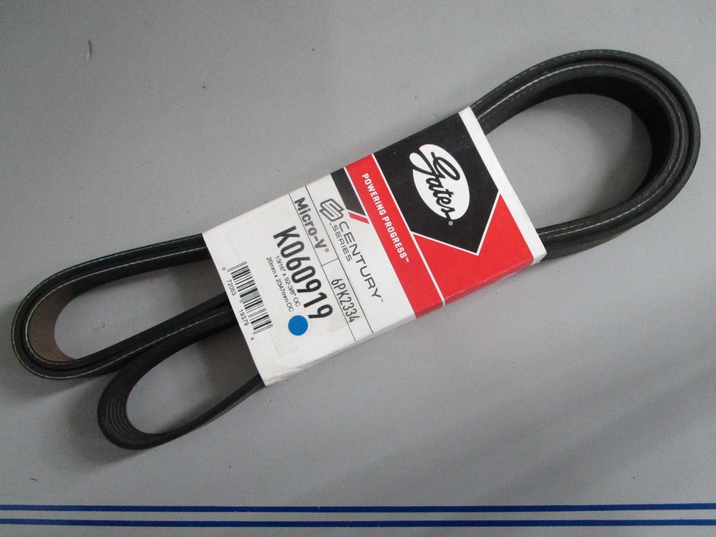 NEW K060919 Gates Century Series Micro-V Serpentine Belt 0820