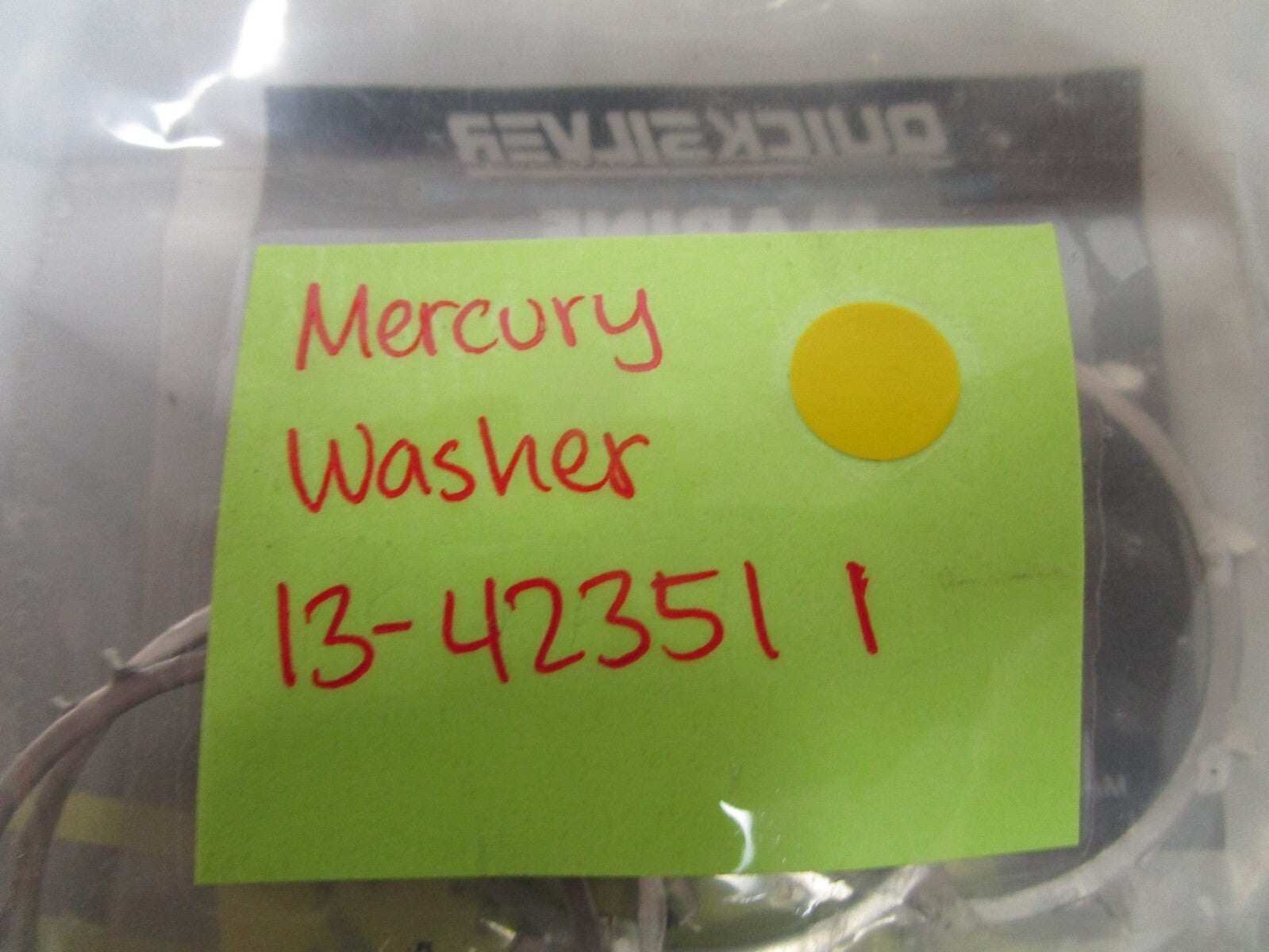 *NEW OEM* (LOT OF 2) 0750 Mercury Quicksilver WASHER 13-42351 1