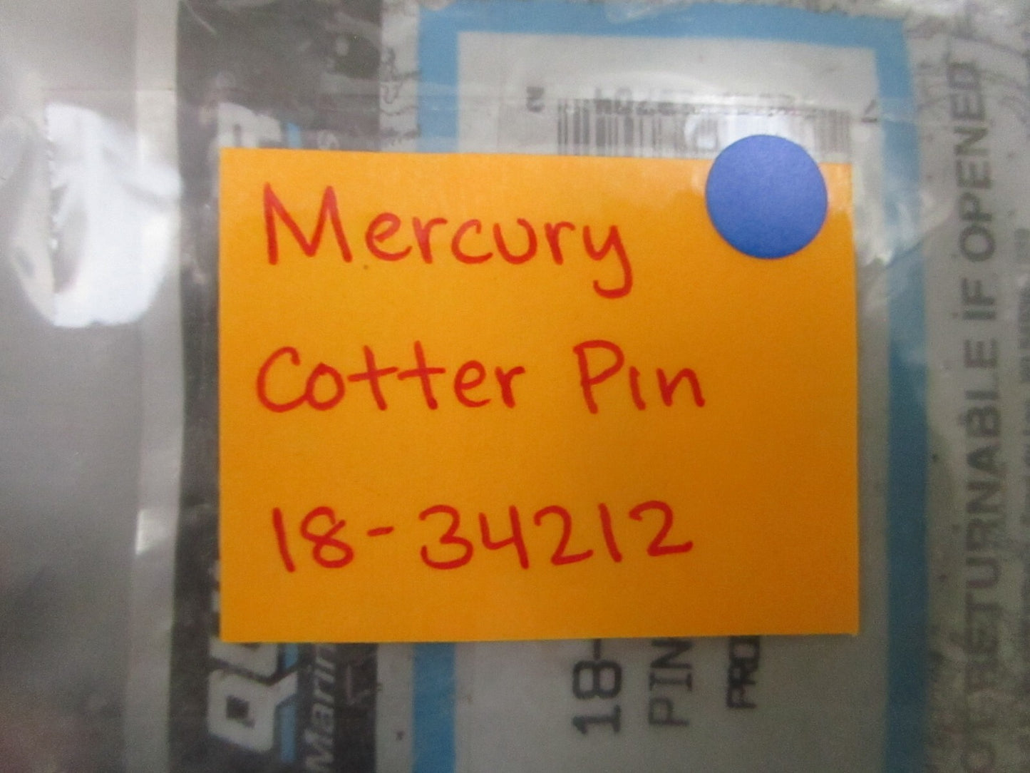 *NEW OEM* (LOT OF 3) 0810 Mercury Quicksilver Cotter Pin 18-34212