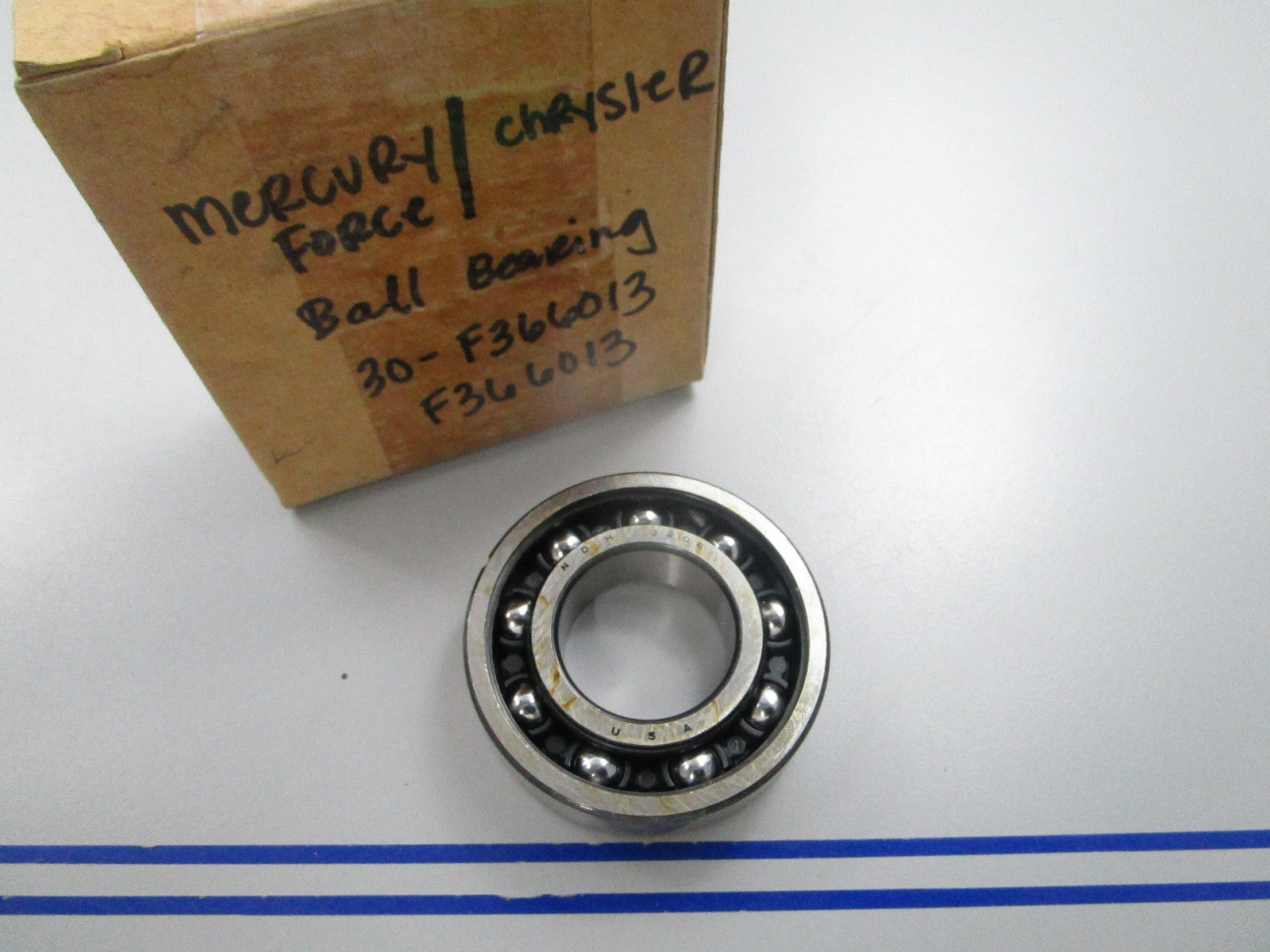 NEW OEM 30-F366013 Mercury Force Ball Bearing 0810