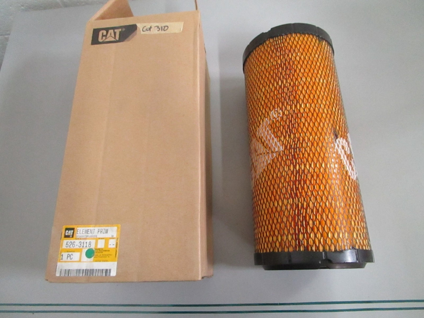 Caterpillar 526-3118 NEW OEM Primary Air Filter C2.4 C3.3B Mini Excavator 0820