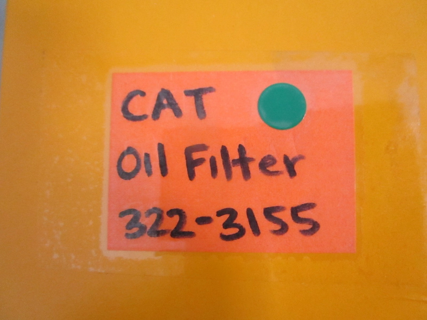 CAT NEW OEM Engine Oil Filter Element 322-3155 Excavator 312-330 NOS Part 0820