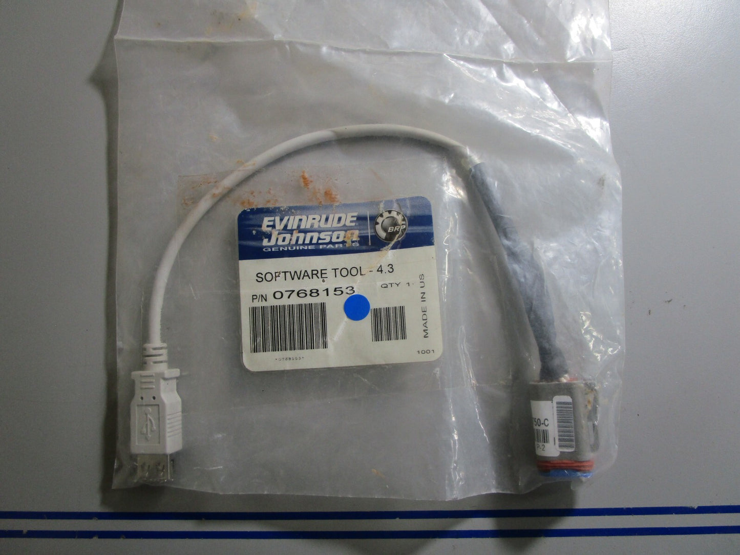 *NEW OEM* 0810 OMC Johnson Evinrude 4.3 Software Tool 768153 0768153