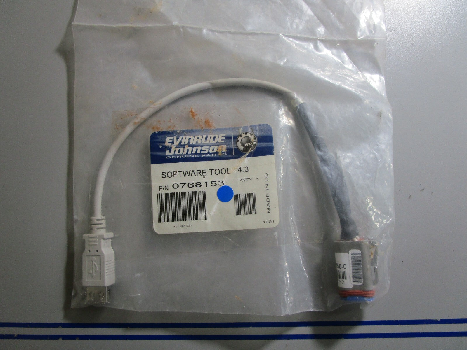 *NEW OEM* 0810 OMC Johnson Evinrude 4.3 Software Tool 768153 0768153