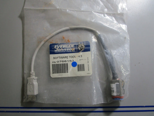 *NEW OEM* 0810 OMC Johnson Evinrude 4.3 Software Tool 768153 0768153