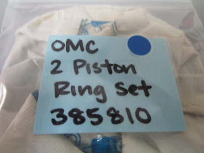 *NEW OEM* 0720 OMC Johnson Evinrude 2 Piston Ring Set 385810 0385810