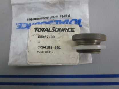NEW CR64198-001 Total Source Drain Plug For: Crown 0820
