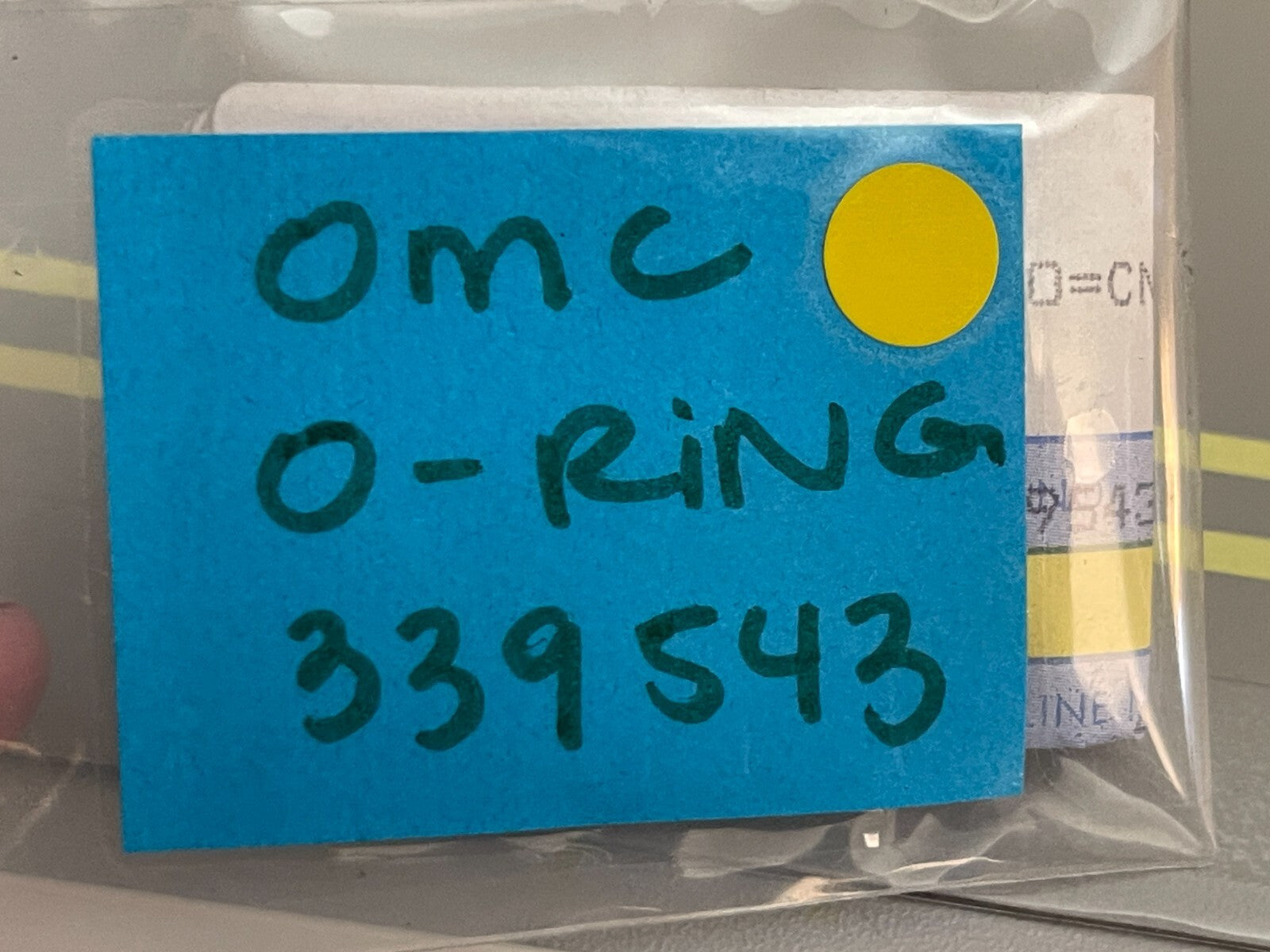 *NEW OEM* (LOT OF 2) 0810 OMC Johnson Evinrude O-Ring 339543 0339543