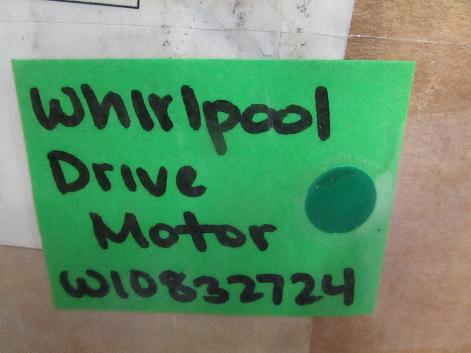 Whirlpool W10832724 NEW OEM Top Load Washer Drive Motor 0820