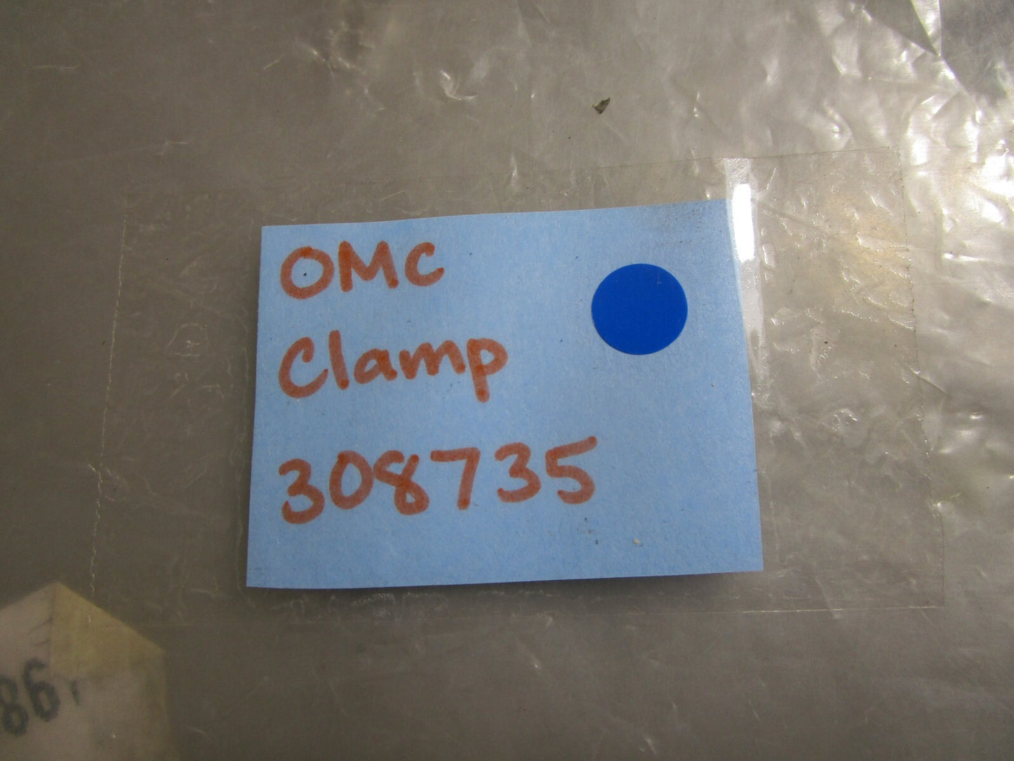 *NEW OEM* 0810 OMC Johnson Evinrude Clamp 308735 0308735