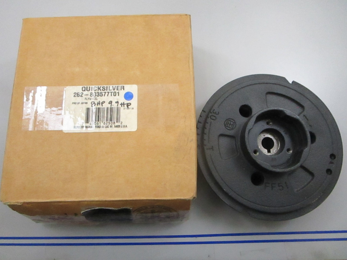 *NEW OEM* 0720 Mercury Quicksilver 8hp 9.9hp Flywheel 262-803577T01