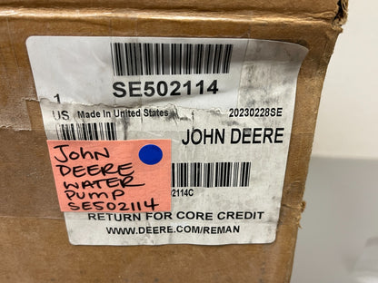 *NEW OEM* 0720 John Deere Water Pump SE502114