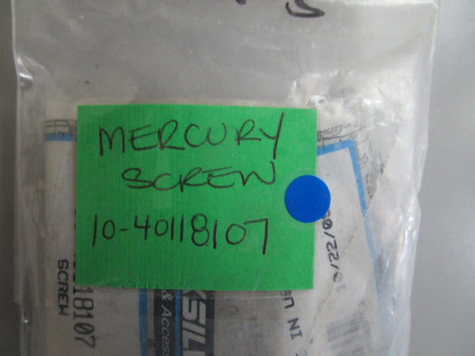 *NEW OEM* (LOT OF 5) 0810 Mercury Quicksilver Screw 10-40118107