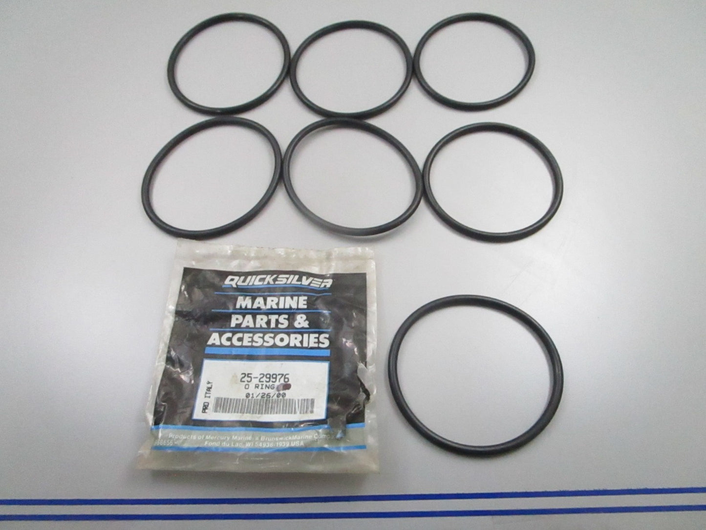 *NEW OEM* (LOT OF 7) 0810 Mercury Quicksilver O-Ring 25-29976