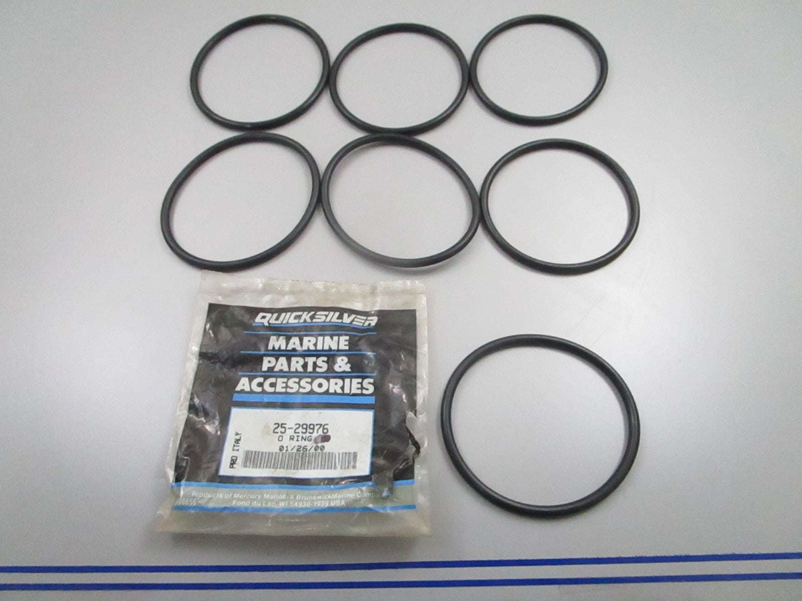 *NEW OEM* (LOT OF 7) 0810 Mercury Quicksilver O-Ring 25-29976