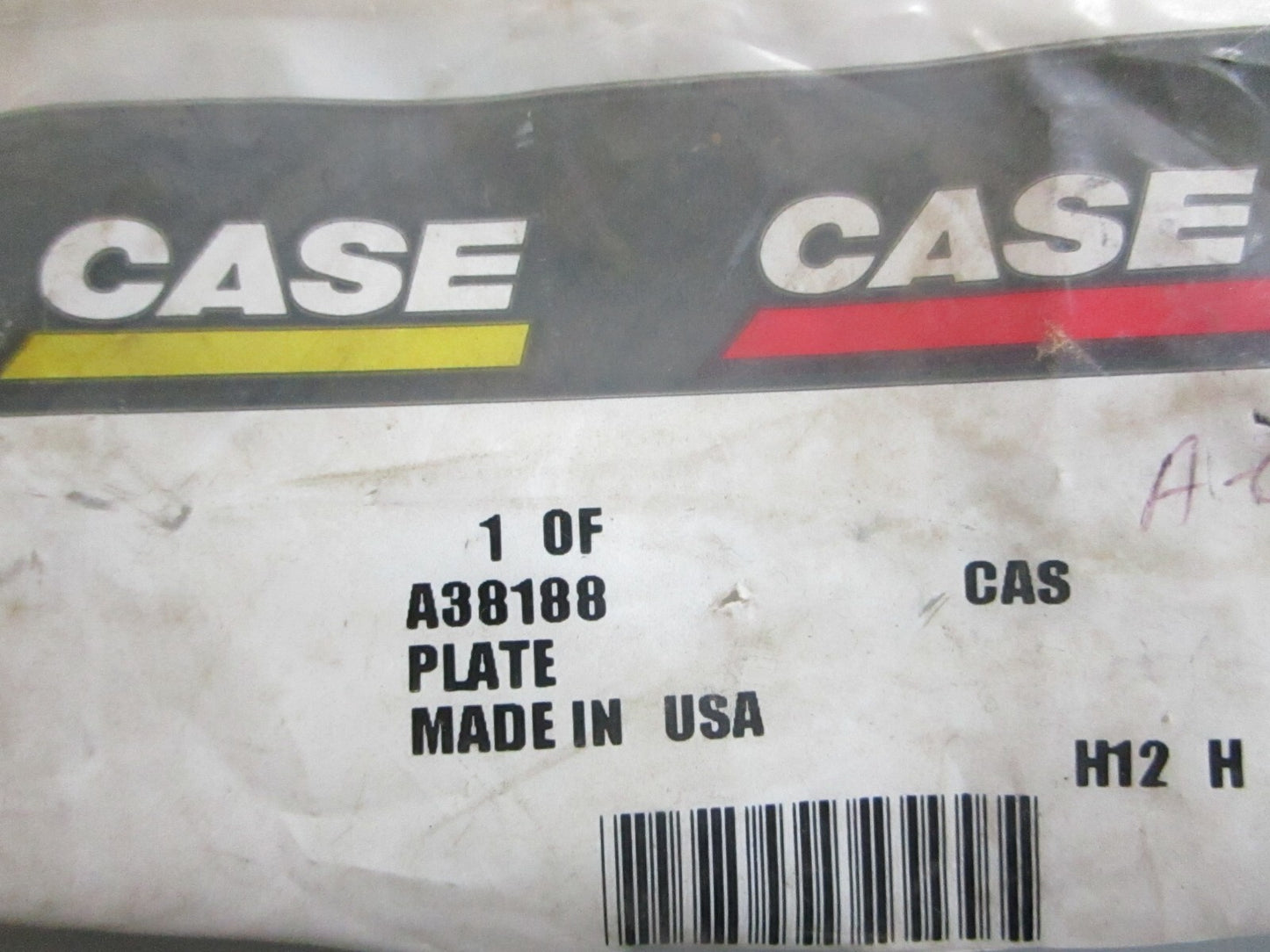 *NEW OEM* 0820 Case IH Plate A38188