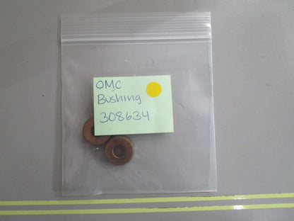*NEW OEM* (LOT OF 2) 0810 OMC Johnson Evinrude Bushing 308634 0308634