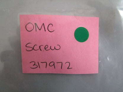 NEW OEM 317922 0317972 OMC Johnson Evinrude Screw 0820