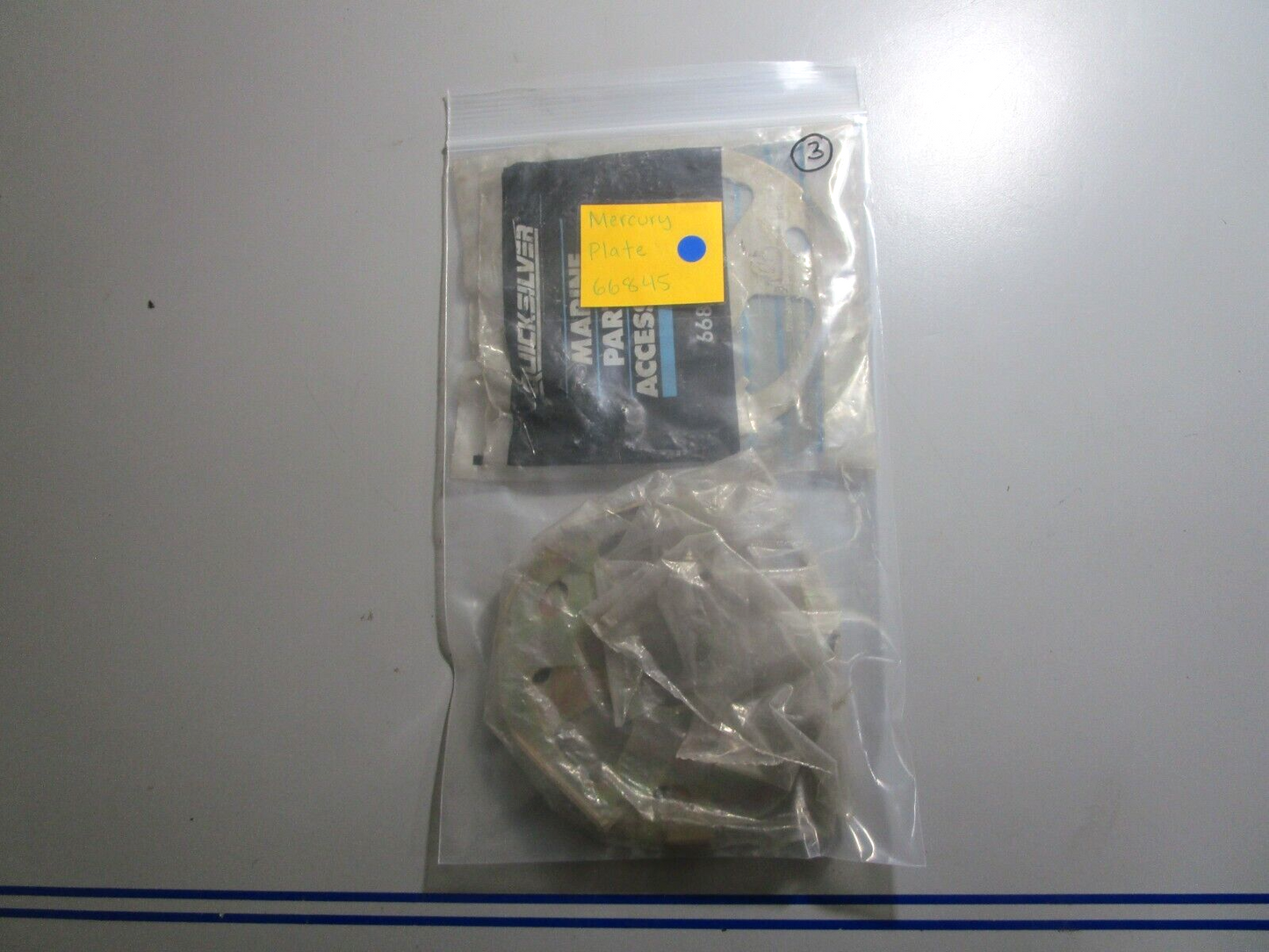 *NEW OEM* 0810 Mercury Quicksilver Plate 66845